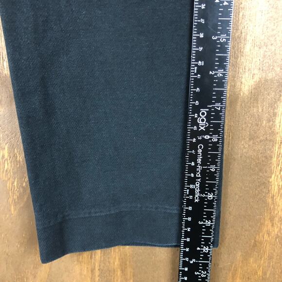 Ann Taylor LOFT Womens Pants Black Devin Capri Cotton Blend Stretch 8P - Picture 8 of 12